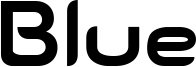 Blue Font