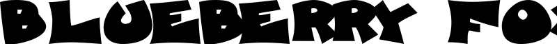 Blueberry Foxhound Font