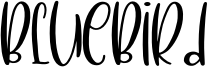 BlueBird Font