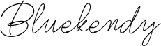 Bluekendy Font