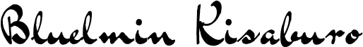 Bluelmin Kisaburo Free.otf
