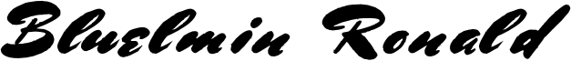 Bluelmin Ronald.otf