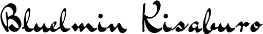 Bluelmin Kisaburo Font
