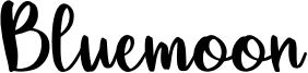 Bluemoon Font