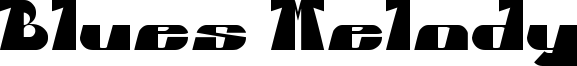 Blues Melody Font