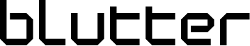 Blutter Font