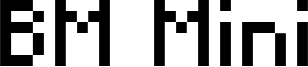 BM Mini Font