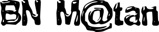 BN M@tan Font