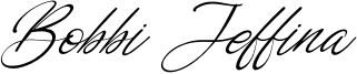 Bobbi Jeffina Font