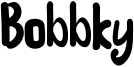Bobbky Font
