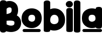 Bobila Font