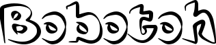 Bobotoh Font