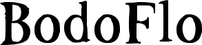 BodoFlo Font