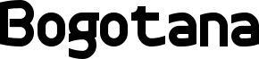 Bogotana Bold.ttf