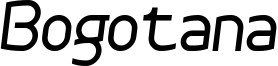 Bogotana Light-Italic.ttf