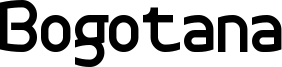 Bogotana Font