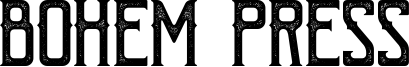 Bohem Press Font