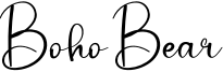 Boho Bear Font