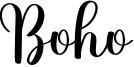 Boho Font