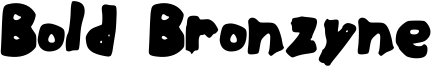 Bold Bronzyne Font