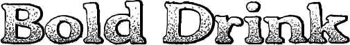 Bold Drink Font