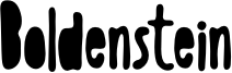 Boldenstein SOLID.otf