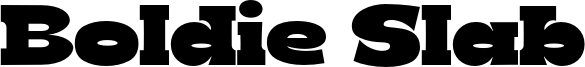 Boldie Slab Semi Condensed.otf