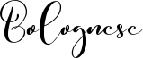 Bolognese Font