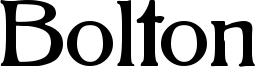 Bolton Font