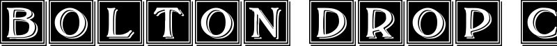 Bolton Drop Caps Font