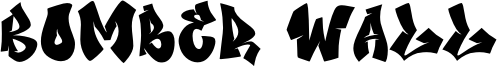 Bomber Wall Font