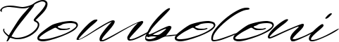 Bomboloni Font