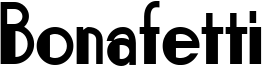 Bonafetti Font