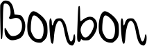 Bonbon Font
