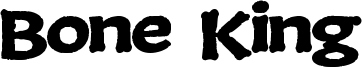Bone King Font