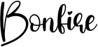 Bonfire Font