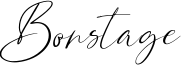 Bonstage Font