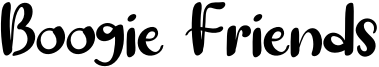 Boogie Friends Font