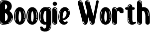 Boogie worth.otf