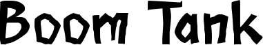 Boom Tank Font