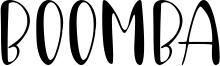 Boomba Font