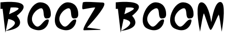 Booz Boom Font