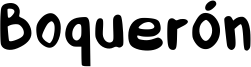 Boquerón Font