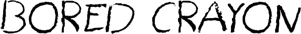 Bored Crayon Font