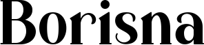 Borisna Font