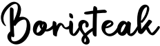 Boristeak Font