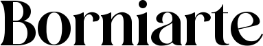 Borniarte Font