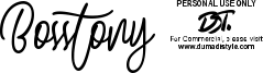 Bosstony 2 Font