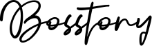 Bosstony Font