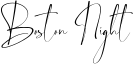 Boston Night Font